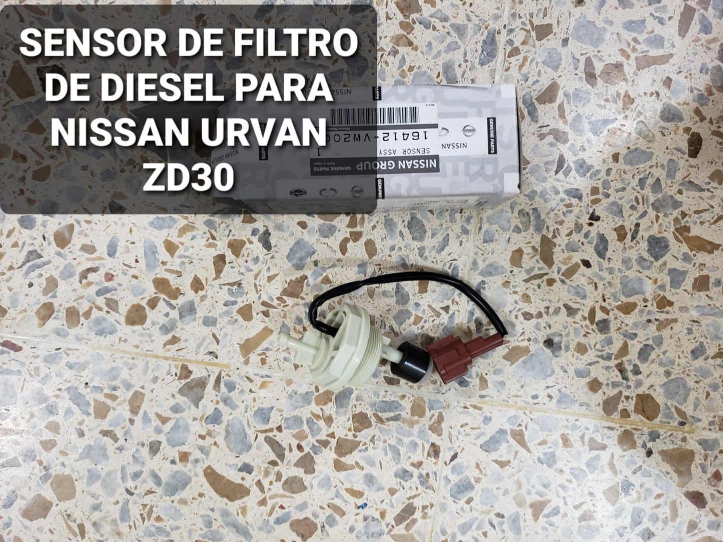 Sensor de filtro de Diesel Nissan Urvan ZD30
