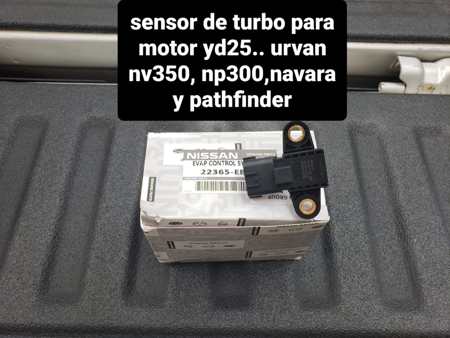 Sensor de turbo para motor YD25 - Nissan Urvan NV350
