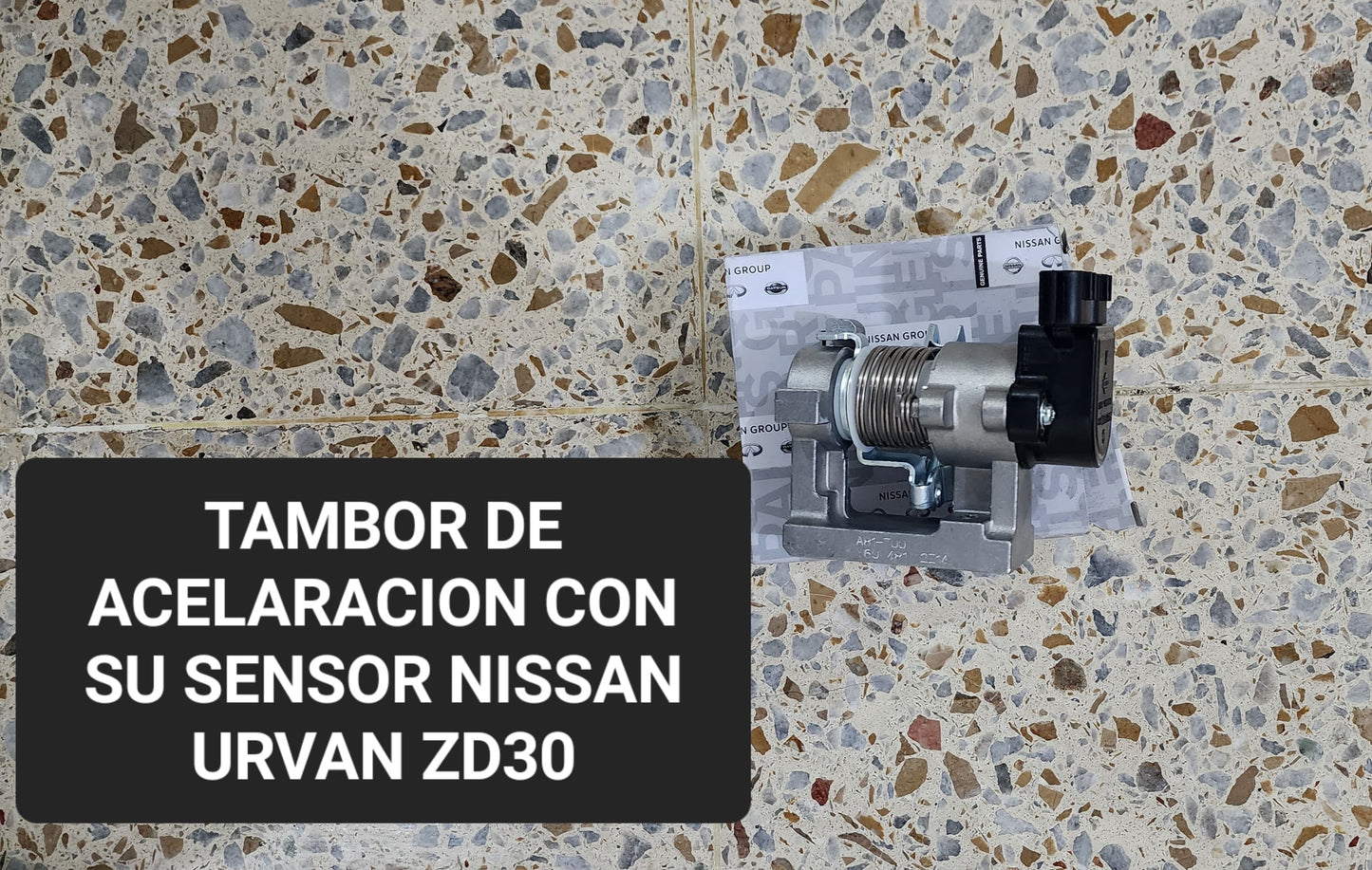 Tambor de aceleración con sensor para Nissan Urvan ZD30