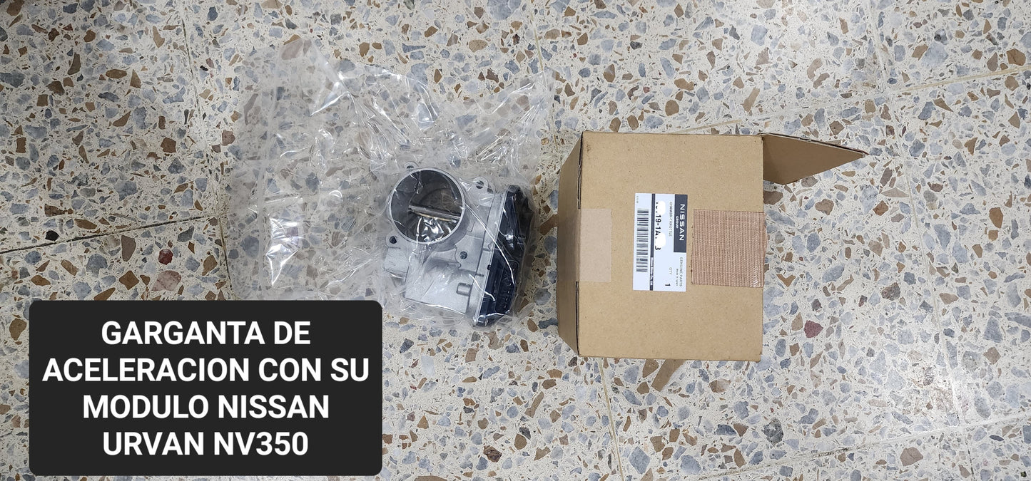 Garganta de aceleración para Nissan Urvan NV350