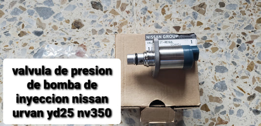 Válvula de presión de bomba de inyección para Nissan Urvan NV350 y YD25
