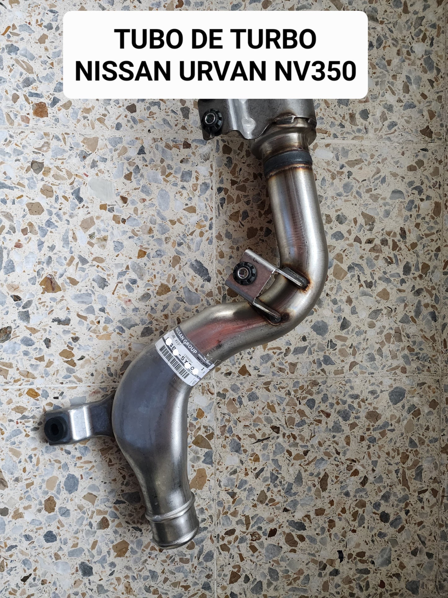 Tubo de turbo para Nissan Urvan NV350