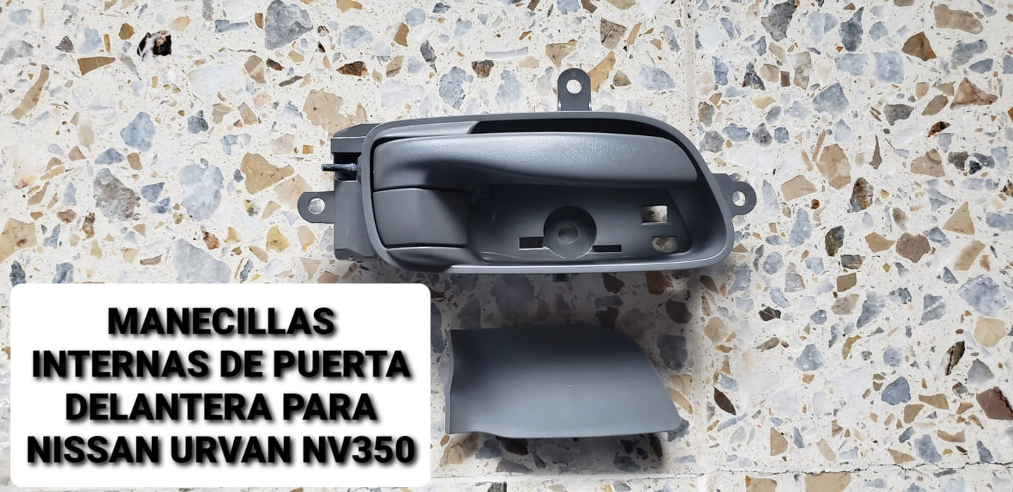 Manecillas internas de puerta delantera para Nissan Urvan NV350