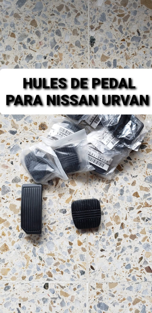 Hules de pedal Nissan Urvan ZD30 - juego completo