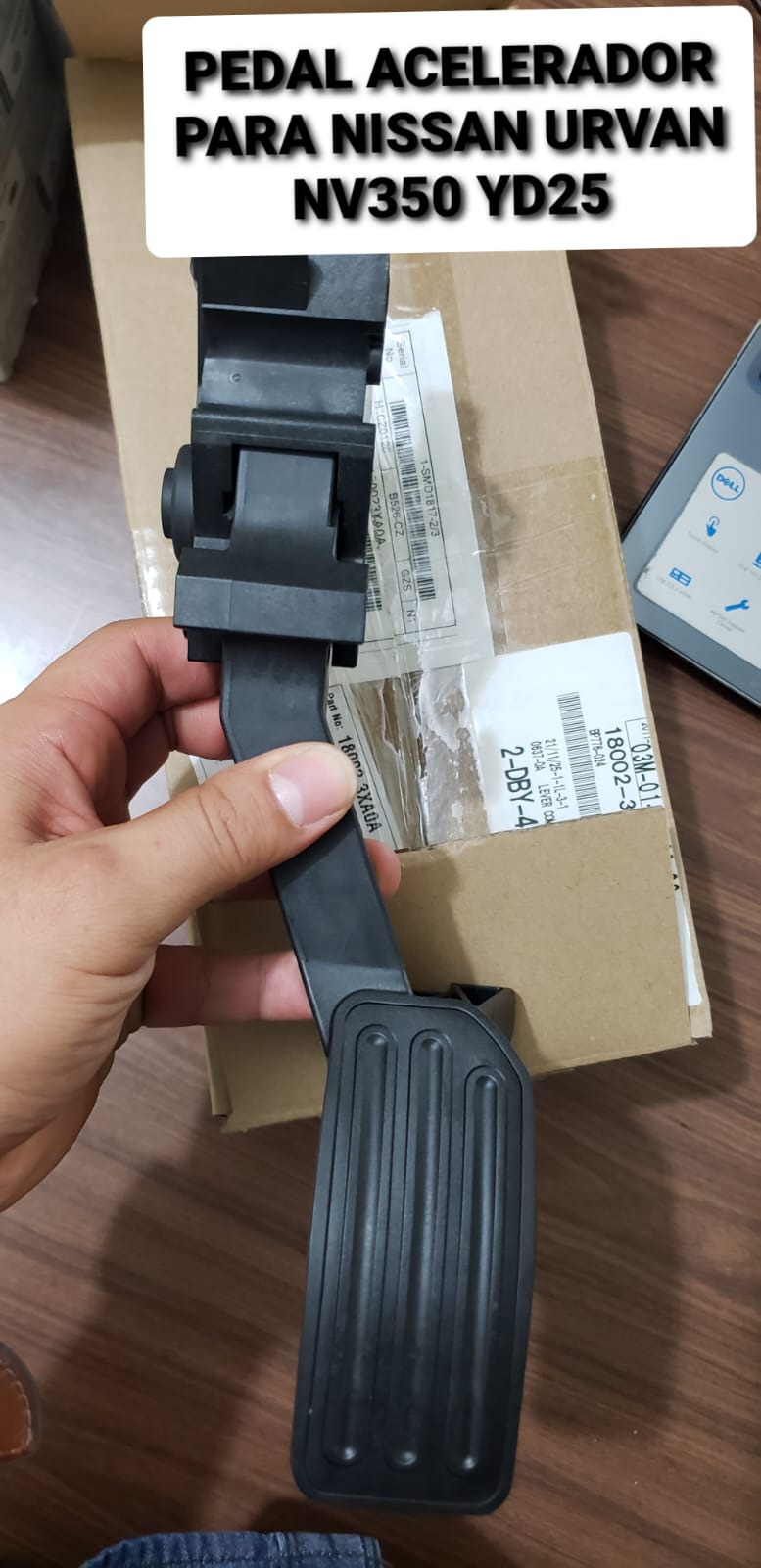 Pedal acelerador para Nissan Urvan NV350 - YD25