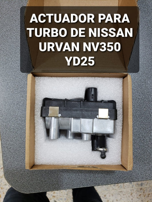 Actuador para turbo Nissan Urvan NV350 - YD25
