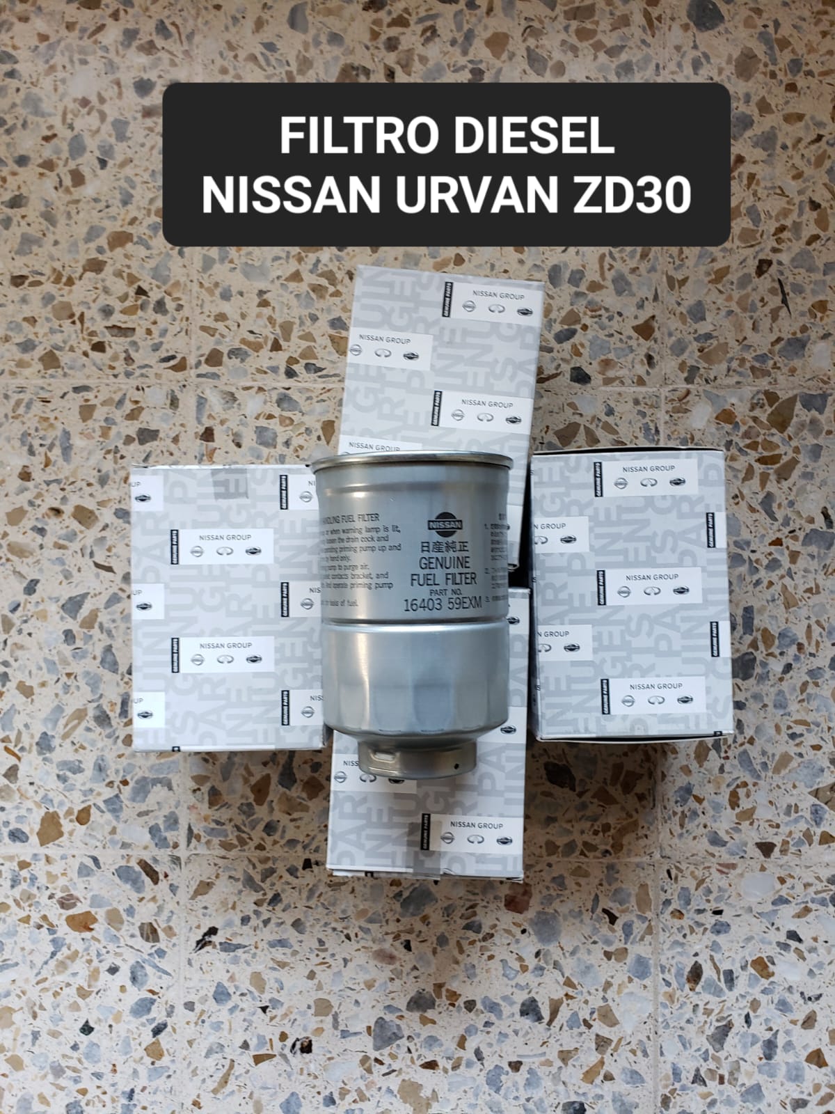Filtro Diesel Nissan Urvan ZD30