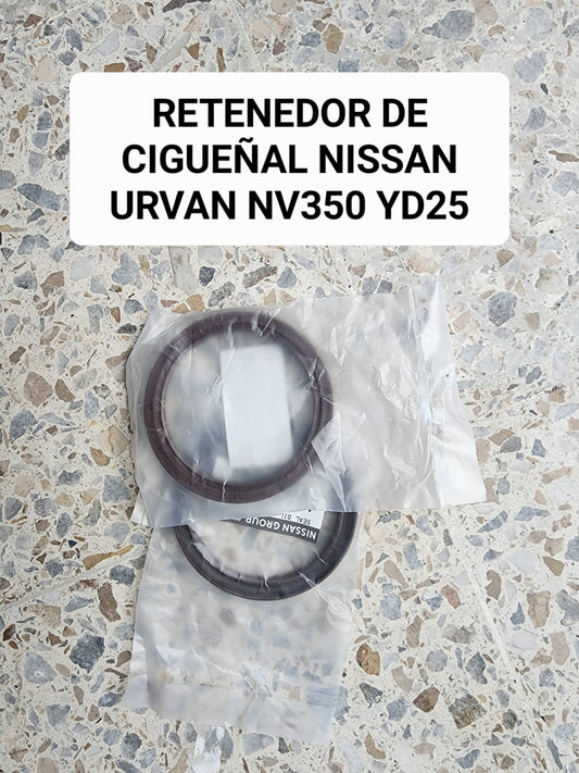 Retenedor de cigüeñal para Nissan Urvan NV350 y YD25