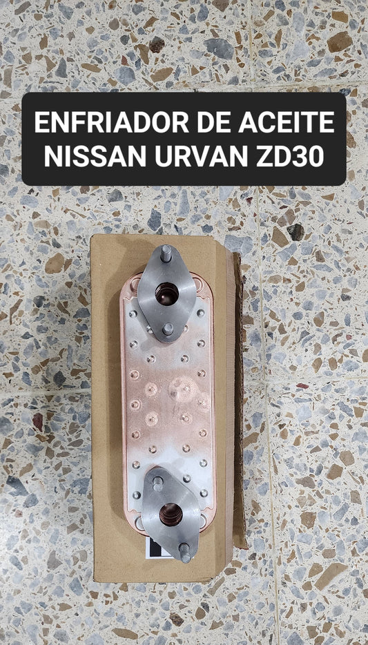 Enfriador de aceite para Nissan Urvan ZD30
