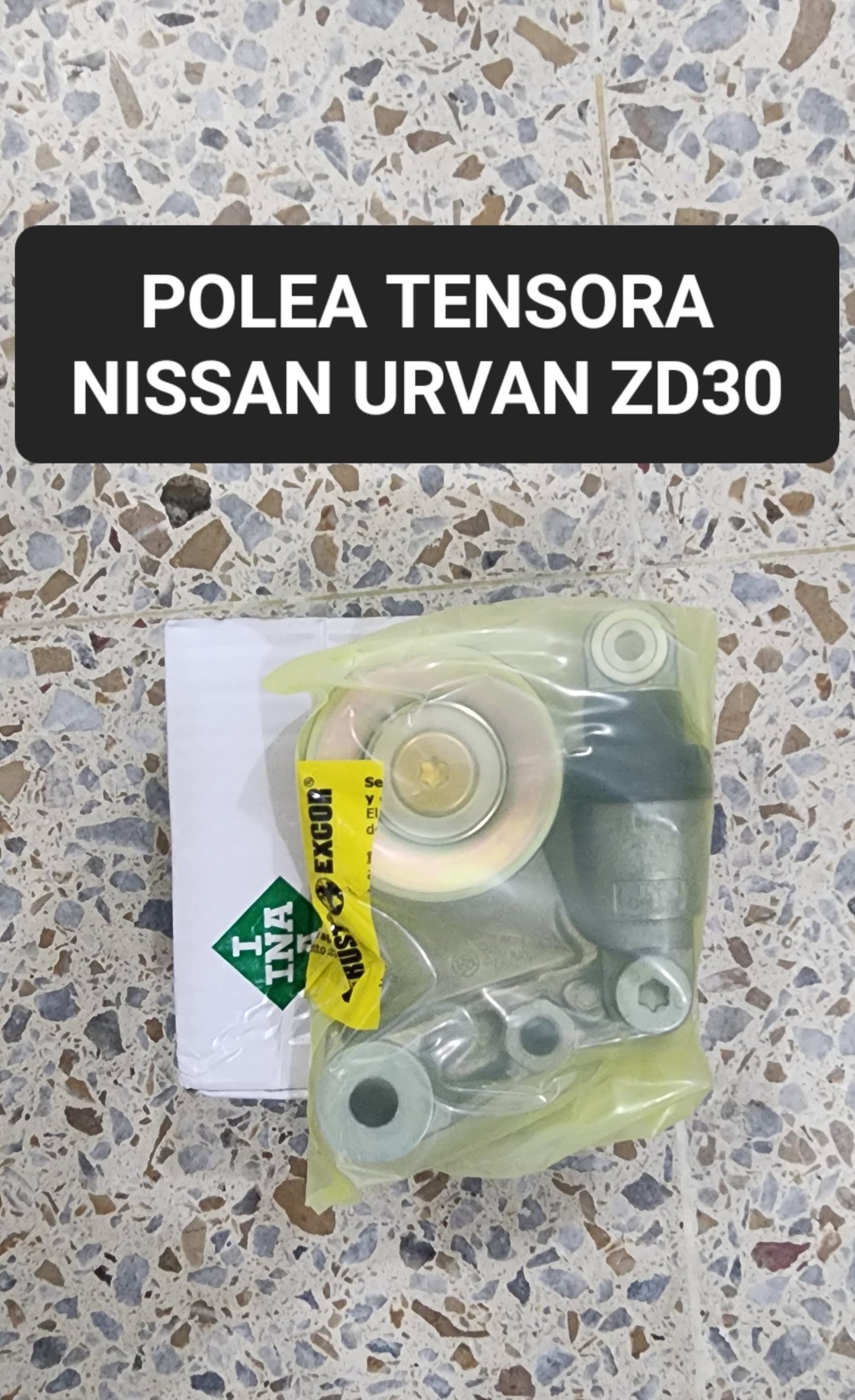 Polea tensora para Nissan Urvan ZD30