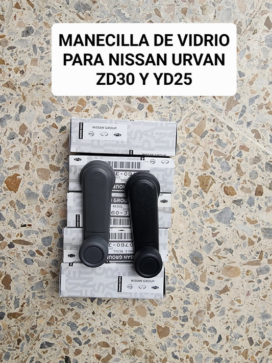 Manecilla de vidrio para Nissan Urvan ZD30 y YD25