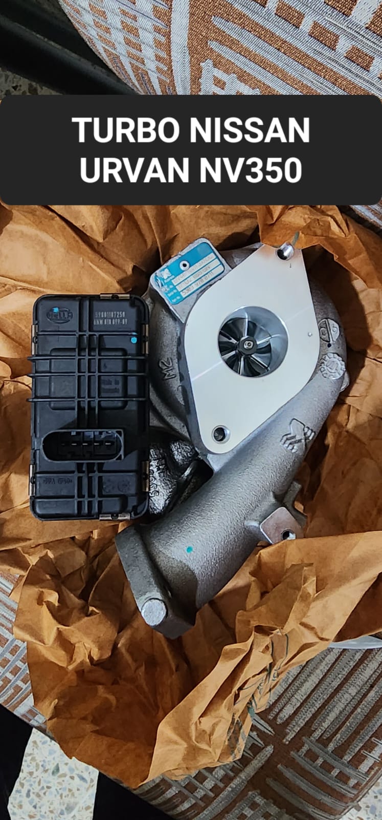 Turbo Nissan Urvan NV350